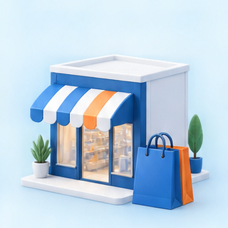 Ilustrație pentru domeniul Comerț