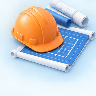 Ilustrație pentru domeniul Construcții