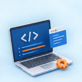 Ilustrație pentru domeniul IT & Software